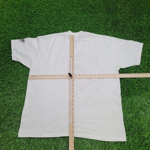 Vintage 90s Princeton Baseball Shirt L/XL 23x27 Babe-Ruth Camp - Picture 3 of 14